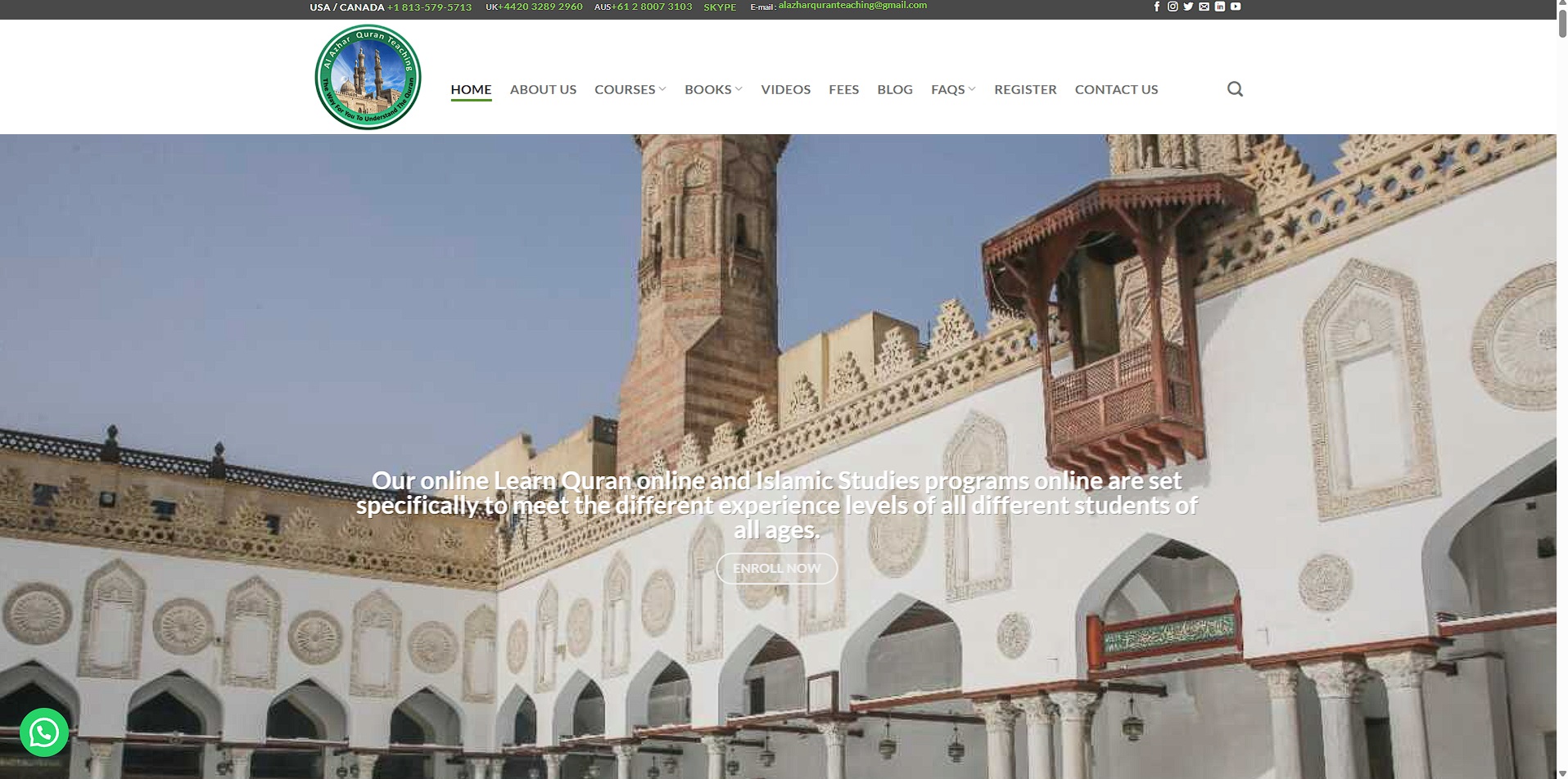 alimlive alternative alazharquranteaching.com