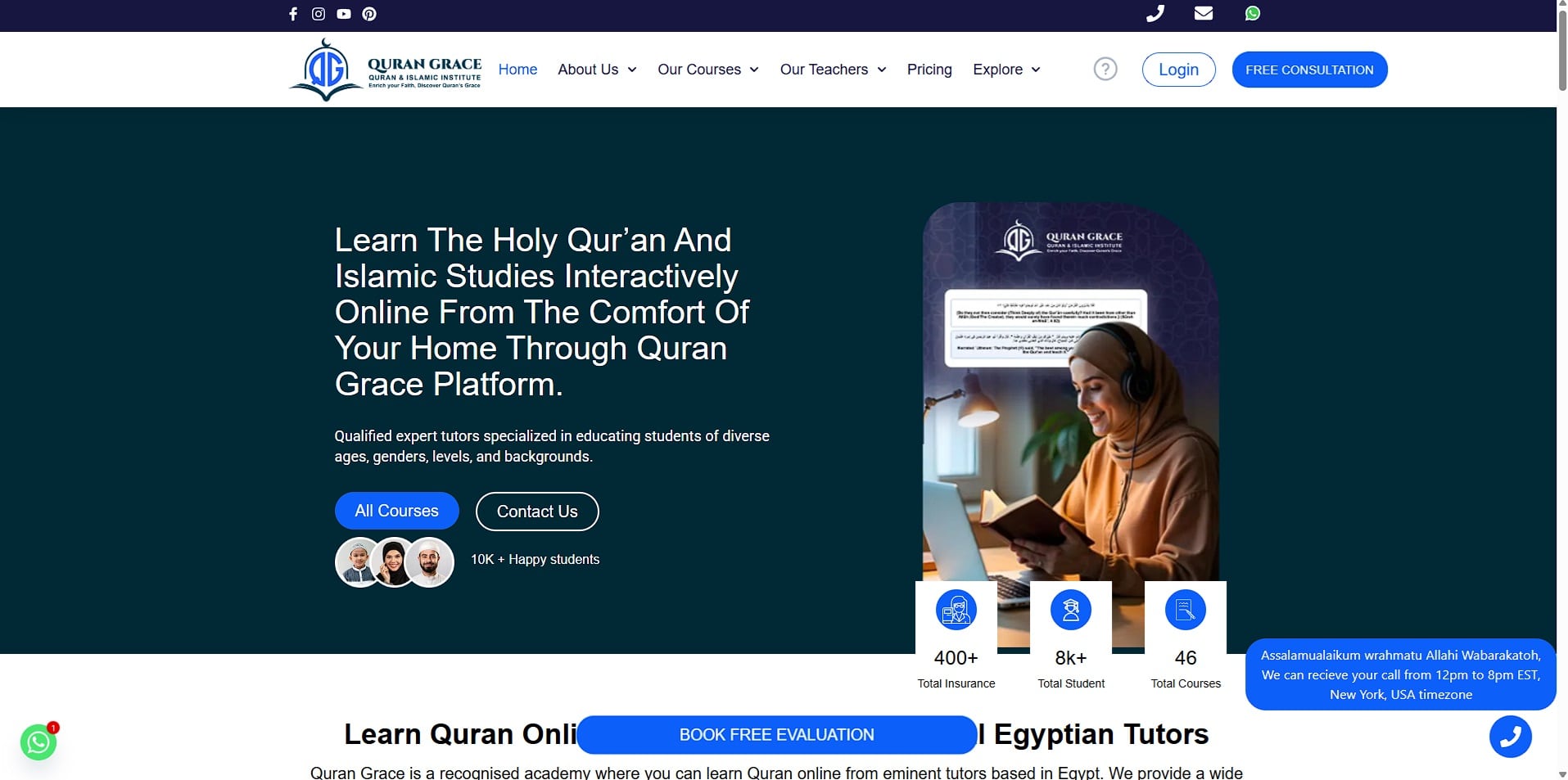 alimlive alternative qurangrace.com