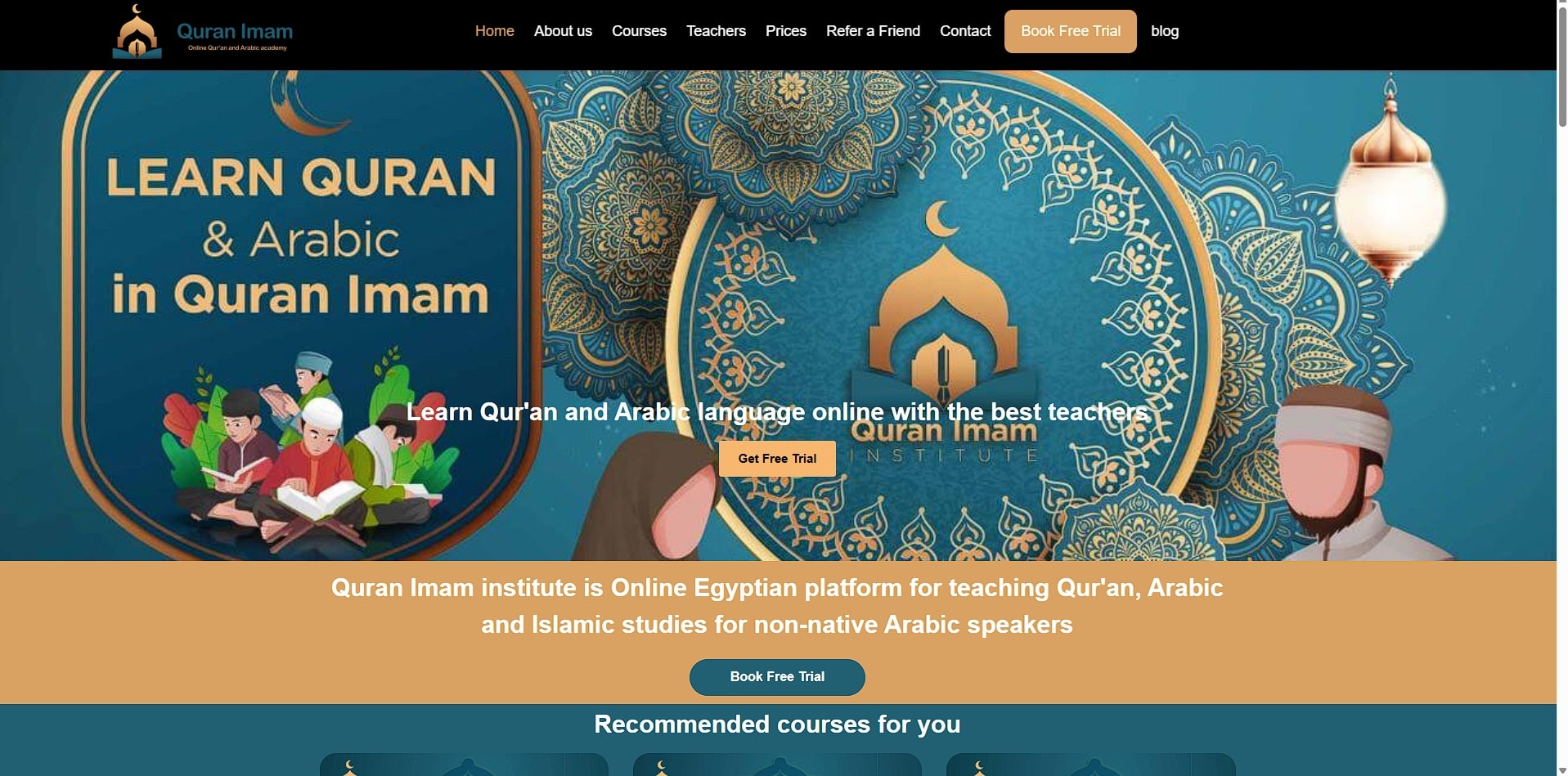 alimlive alternative quranimam.com
